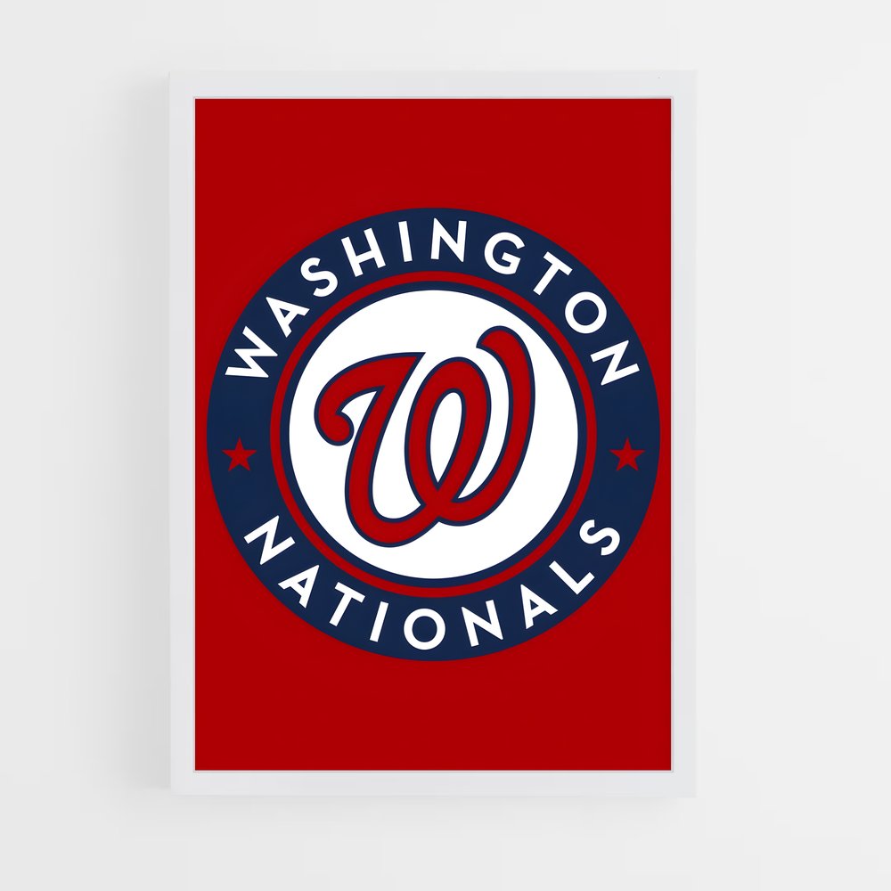 Poster Washington de nationals – affiche Baseball (vue 3)